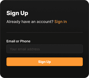 Passwordless form